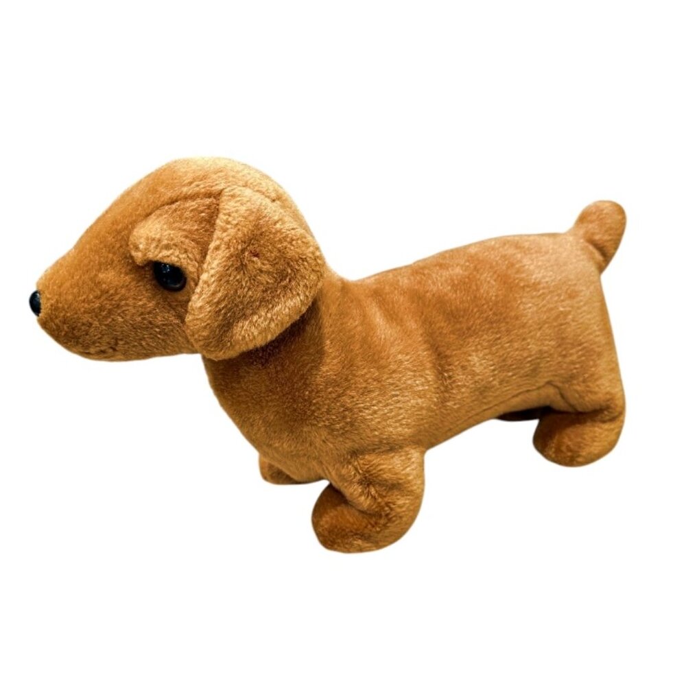 1990s TY Beanie Buddy WEENIE the Dachshund Dog Plush 13 Inch 1999 Stuffed Animal